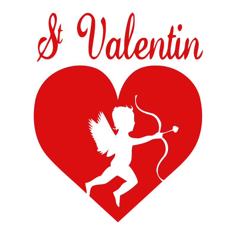 Bandeau Coeur de Saint Valentin Bandeau de Coeur Cupidon Bandeau