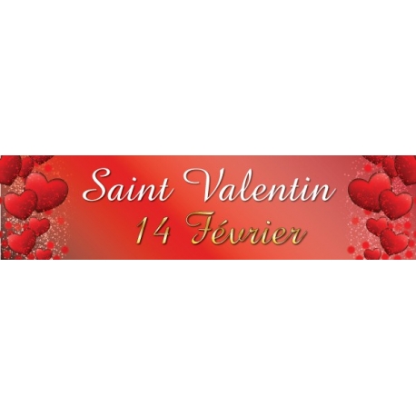 Banderole Saint Valentin