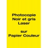  Photocopie A4 papier jaune