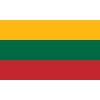 Drapeau horizontal Lituanie