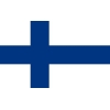 Drapeau horizontal Finlande