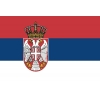 Drapeau horizontal Serbie