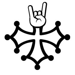 Croix des templiers emoji rock