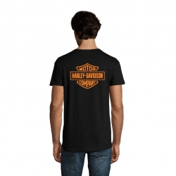 Tee-shirt couleur noir Harley Davidson