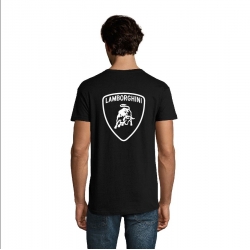 Tee-shirt couleur noir Lamborghini