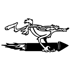 COYOTE avec fusée