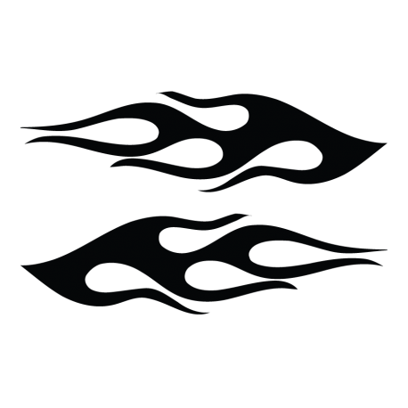 Décoration flamme Trident 