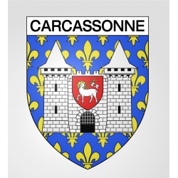 Écusson blason Carcassonne
