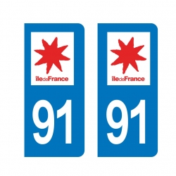 PLAQUE IMMATRICULATION -Île-de-France 