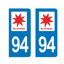 PLAQUE IMMATRICULATION -Île-de-France 