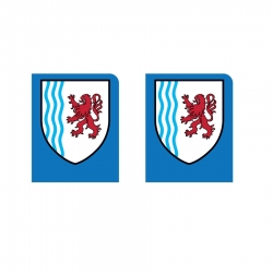 Autocollant IMMATRICULATION -Nouvelle-Aquitaine 
