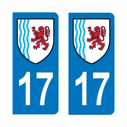 Autocollant IMMATRICULATION -Nouvelle-Aquitaine 