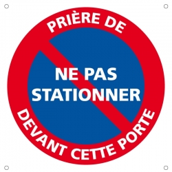 Prière de na pas stationner 
