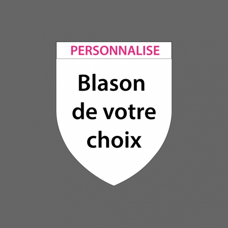 Écusson blason Personnalisé