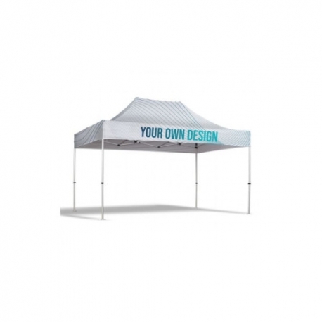 Tente pliante publicitaire 1.5x1.5m 