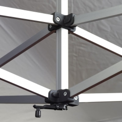 Tente pliante publicitaire 1.5x1.5m 