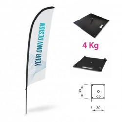 Oriflamme Voile complete Base:base de luxe 4kg