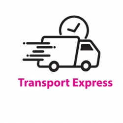 Transport express drapeaux